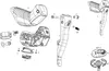 Sram Hydraulic Flat Mount Force E-tap Axs E1 950 mm Levá Náhled obrázku produktu 11