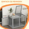 PawHut klietka pre psov, klietka pre domáce zvieratá, búda Náhľad obrázku produktu 5