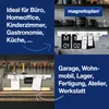 Magnetoplan Magnetowandleiste weiß 500mm mit 4 Magneten Produktbild-Vorschau 5