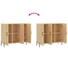 vidaXL Credenza rovere Sonoma 90x34x80 cm materiale a base Anteprima dell’immagine prodotto 10