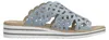 Rieker Damen Pantolette breiter Riemen mit Strass schmale Produktbild-Vorschau 2