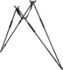 A black tripod with three legs and padded grips, shown against a white background. Produktbild-Vorschau
