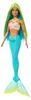 Barbie Meerjungfrau Puppe mit blauen Haaren (türkis) Produktbild-Vorschau 1