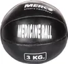 Schwarzer Medizinball aus Leder, Gewicht 1 kg Produktbild-Vorschau 4