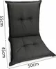 sunnypillow 2 Stück Gartenstuhlauflagen Niedriglehner 100 x Produktbild-Vorschau 3