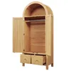 Armadio Merax in rattan con forma ad arco, armadio da Anteprima dell’immagine prodotto 11