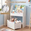 COSTWAY Kinder Bücherregal, 3-stufiges Montessori Produktbild-Vorschau 6