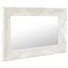 vidaXL Specchio da parete in stile barocco 60x40 cm Bianco Anteprima dell’immagine prodotto 1