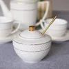 Zestaw porcelanowych dzbanuszków na cukier i mleko Wilmax z Podgląd zdjęcia produktu 7