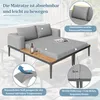 Gartenliege, Multifunktionales Outdoor-Liegebett, Produktbild-Vorschau 4