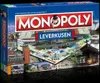 The image shows the box of the Monopoly Leverkusen board game. Produktbild-Vorschau