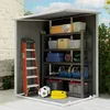 Outsunny Abri de jardin 1,54 m² cabane de jardin pour Voir les images du produit 4