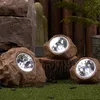 Roccia da giardino solare LUMISKY ROCKY BROWN, set da 3, Anteprima dell’immagine prodotto 2