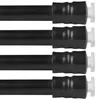 Verlengbare gordijnstang 60-90 cm, zwart (set van 4), Productafbeelding-voorbeeld 2