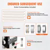 A collage of product features and included consumables for a bag sealing machine. Anteprima dell’immagine prodotto