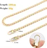 Handtasche Kette Metall Gold 100cm Trageriemen mit 2Pcs Produktbild-Vorschau 2