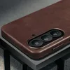 TORRO Galaxy S26+ Leder-Bumper-Hülle - Dunkelbraun Produktbild-Vorschau 3