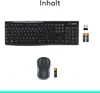 Tastatur/Maus-Set Logitech MK270 1000dpi schwarz kabellos Produktbild-Vorschau 42