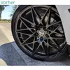4 Ventilkappen Kappen SET Blau eloxiert für Autoventile Produktbild-Vorschau 3