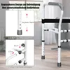 COSTWAY Relève-personne WC réglable en hauteur, appui WC Voir les images du produit 4
