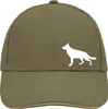 Huuraa Cappy Mütze Deutscher Schäferhund Silhouette Produktbild-Vorschau 1