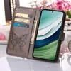 Lederhülle für Huawei Mate 60 Schmetterling Prägung Flip Produktbild-Vorschau 4