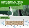 TTL GARDEN Kaminholzregal L 300x36x116cm Schwarz mit Produktbild-Vorschau 5