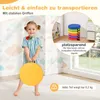 COSTWAY set di 6 cuscini per bambini rotondi, cuscino da Anteprima dell’immagine prodotto 5