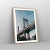 Gerahmtes Poster - Rahmen in heller Eiche - Manhattan Produktbild-Vorschau 8