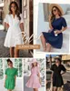 Vestido de verano para mujer - Cuello en V - Algodón - Vista previa de la imagen del producto 2