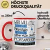 Popsängerin Tasse Geschenk Spruch Wer Will Schon Prinzessin Produktbild-Vorschau 3