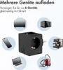 Accezz PowerCube | 6-in-1 - 1x USB-C + 2x USB-A + 3x Produktbild-Vorschau 2