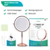 Mirlux Make-up-Spiegel mit LED-Beleuchtung - 10-fache Produktbild-Vorschau 11