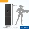 Exquisit Kühl-Gefrierkombination KGC265-70-NF-WS-040C Produktbild-Vorschau 6