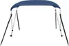 vidaXL 2-Bow Bimini Top Navy blue 180x130x110 cm Náhled obrázku produktu 3