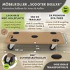 TTL HOME Möbelroller SCOOTER DELUXE 3er Set 58x30x11cm Produktbild-Vorschau 2