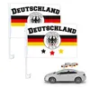 2x Autofahnen Adler Autoflagge Deutschland Auto Autofahne Produktbild-Vorschau 1