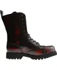 Boots & Braces - 10 Loch Stiefel Rangers Burgundy Rub-Off Produktbild-Vorschau 2
