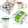LZQ 4 pièces bougie parfumée set 125g set cadeau femmes Voir les images du produit 2