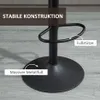 Close-up of the base and lower part of a bar stool. Podgląd zdjęcia produktu