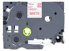 Brother-kompatibles TZE-242-Band - Rot auf weiß - 18 mm x 8 Produktbild-Vorschau 1