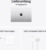 Apple MacBook Pro (2024) 14.0" M4 Pro 24GB RAM 1TB Silber Produktbild-Vorschau 13