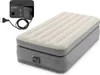 An inflatable mattress with an attached electric pump and power cord. Produktbild-Vorschau