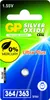 GP 040UP364C1 GP Knopfzelle SR621SW 1,55 V Anteprima dell’immagine prodotto 1