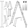 Scala multiuso in alluminio Ikodm 7in1, con 4x5 gradini, Anteprima dell’immagine prodotto 15