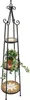 DanDiBo Blumenregal Mosaik Rund 140 cm Blumentreppe 12009 Produktbild-Vorschau 1