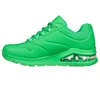 Skechers Damen Schnürschuhe Sportlich Gummisohle grün Produktbild-Vorschau 4