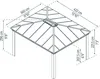 Pawilon Palram - Canopia Dallas 4300 426 x 364 cm Podgląd zdjęcia produktu 9