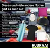 Huuraa Aufkleber Bin da  kann losgehen 10cm rund Sticker Produktbild-Vorschau 5
