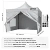 VEVOR gazebo 304.8x304.8x320cm tenda da giardino Anteprima dell’immagine prodotto 15